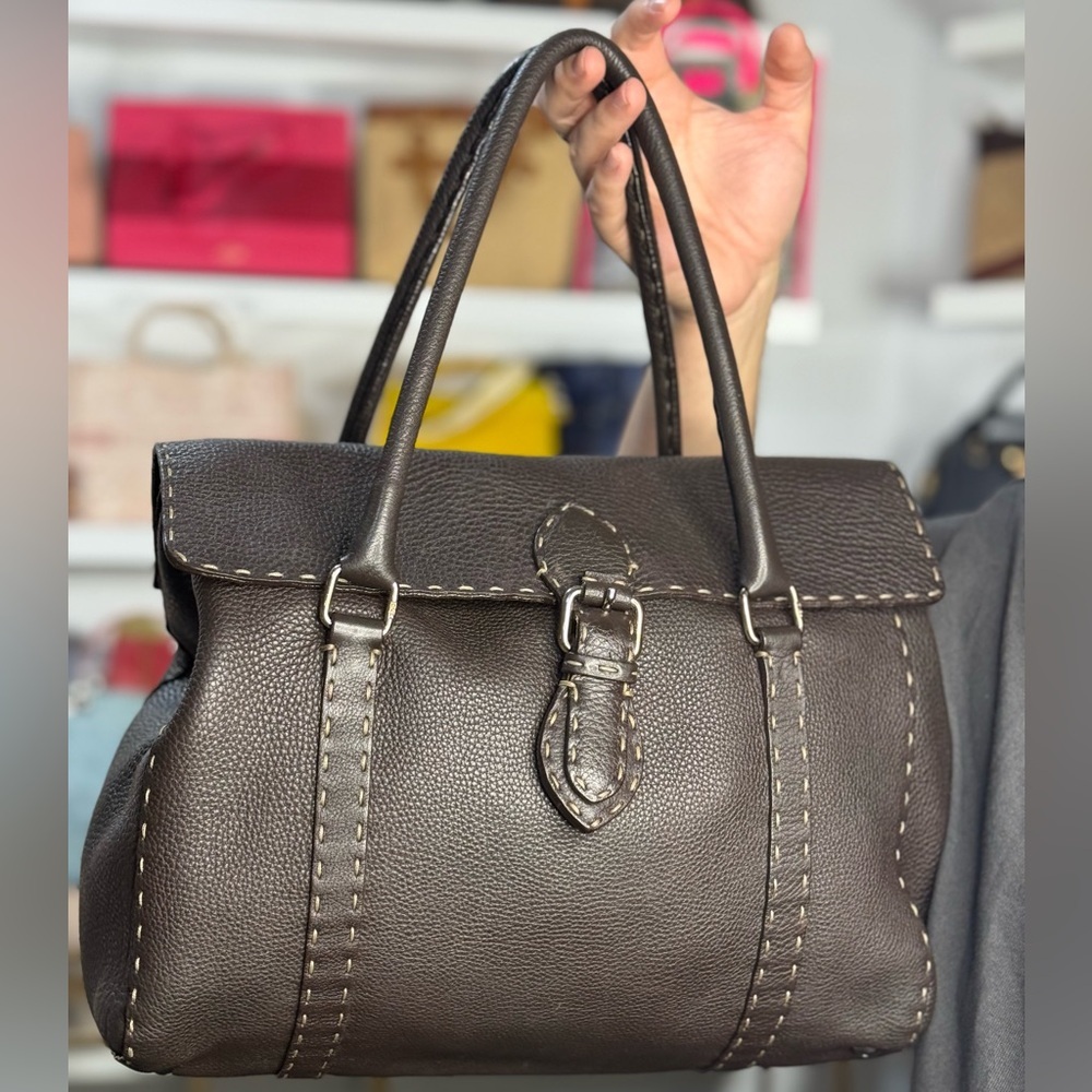 Fendi Leather Tote